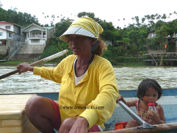 rowing to Pagsanjan @lemonicks.com