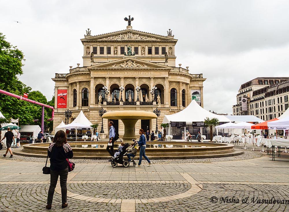 Alte Oper, Old Opera building Frankfurt