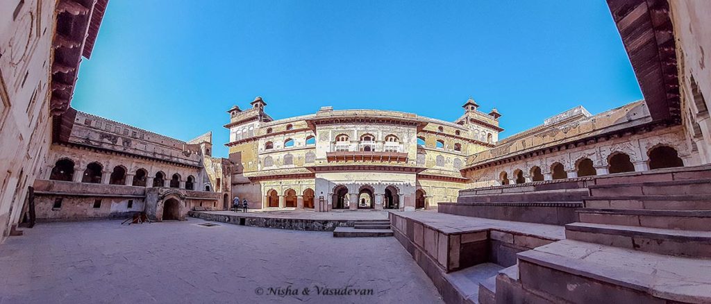 Raja Mahal Orchha Fort Complex MP